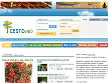 Tablet Screenshot of cestoweb.cz